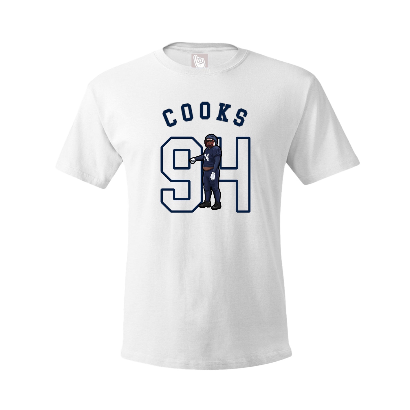 Youth Tee — Shirsey Arch in White