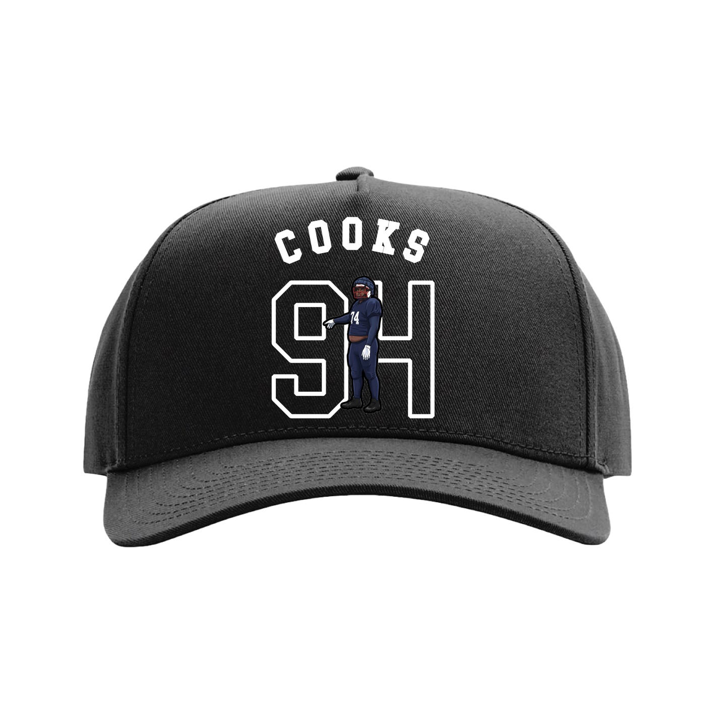 Full Fabric Five-Panel Champ Cap