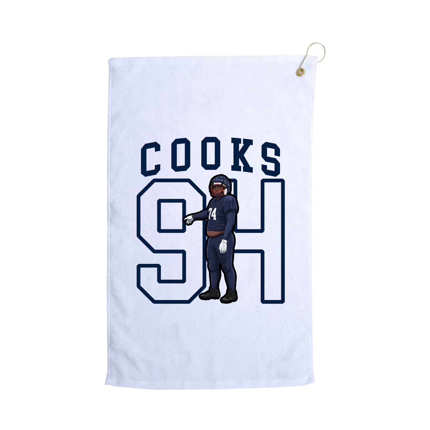 Golf Towel — Shirsey in White