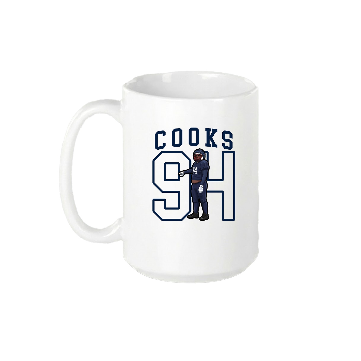 15oz Coffee Mug — Shirsey in White