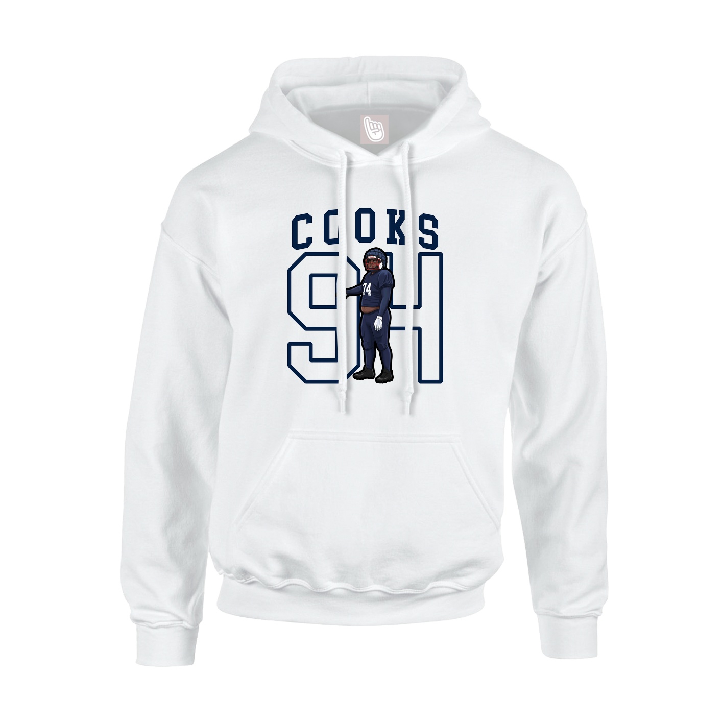Youth Hoodie — Shirsey in White