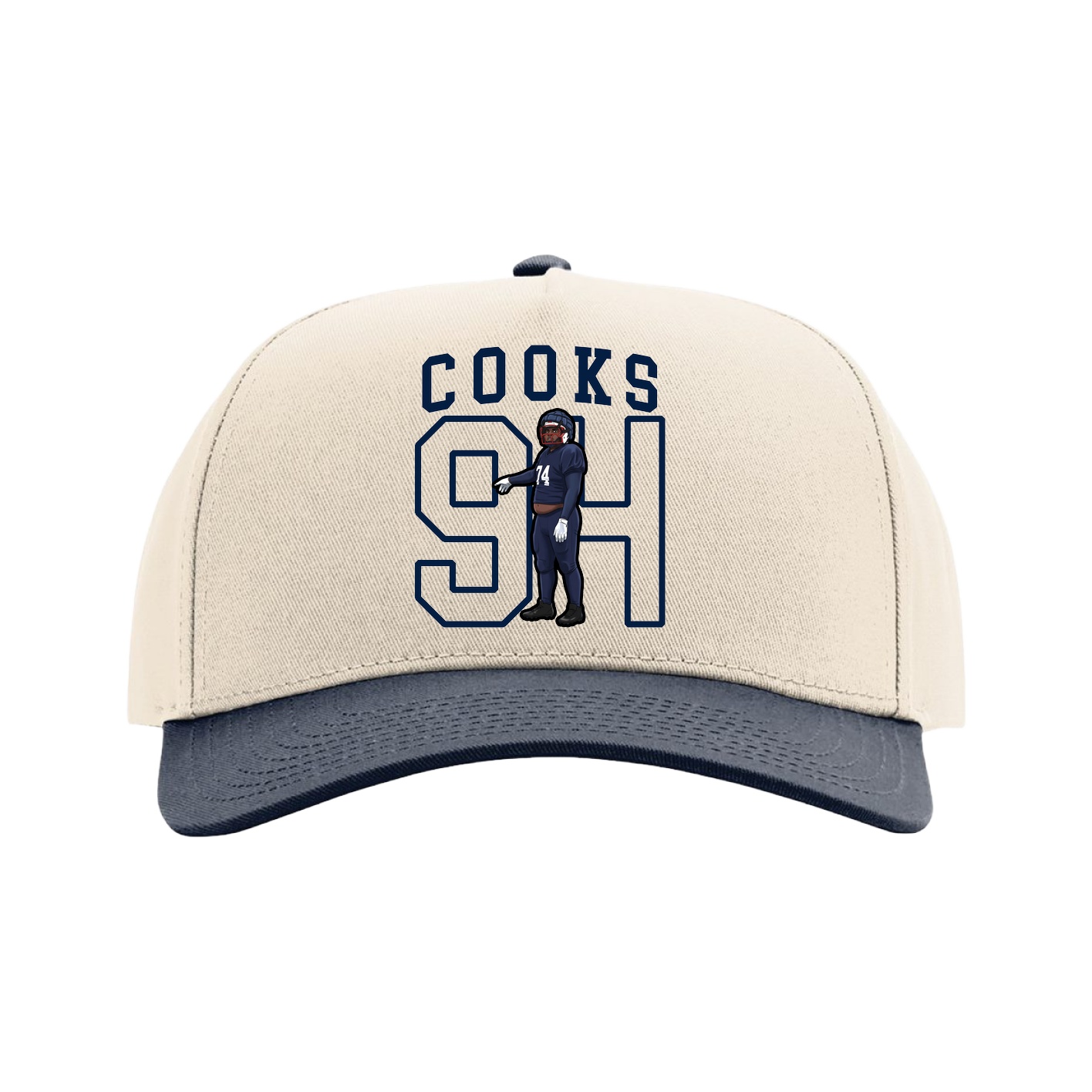 Full Fabric Five-Panel Champ Cap