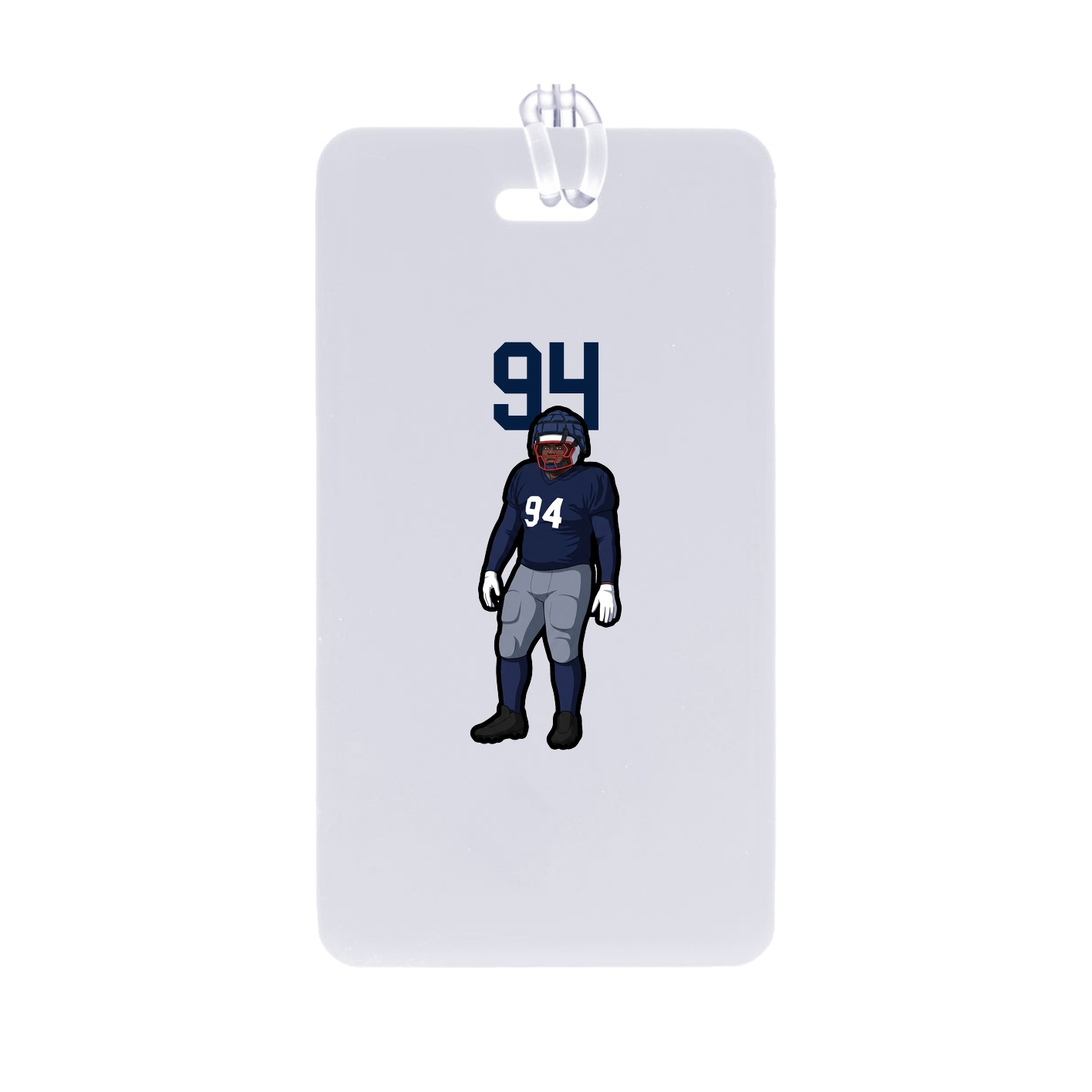 Bag Tag — Number Top in Classic