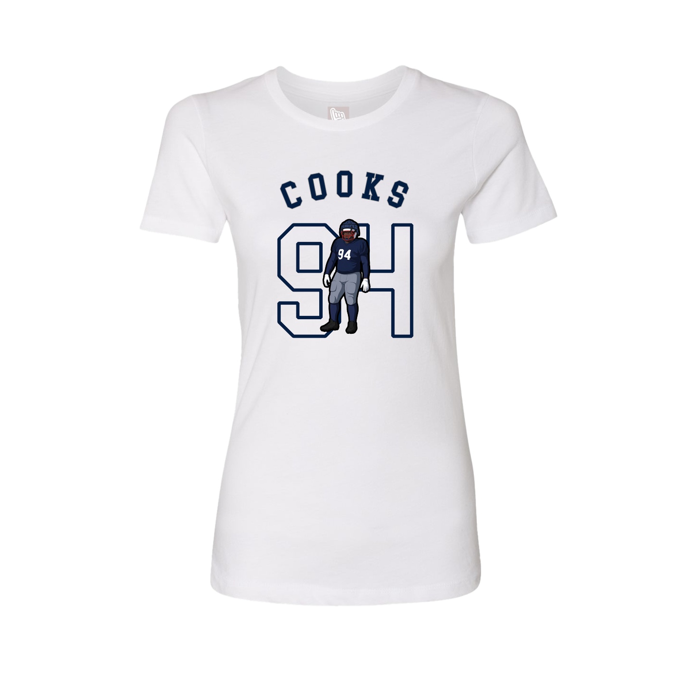 Womens Tee — Shirsey Arch in White