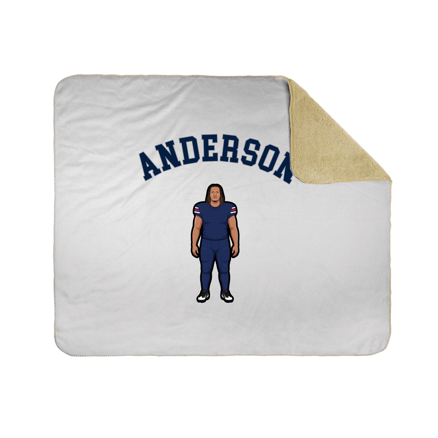 Throw Blanket — Shirsey Arch in White