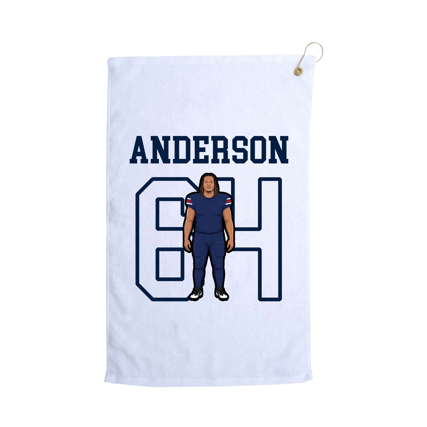 Golf Towel — Shirsey in White