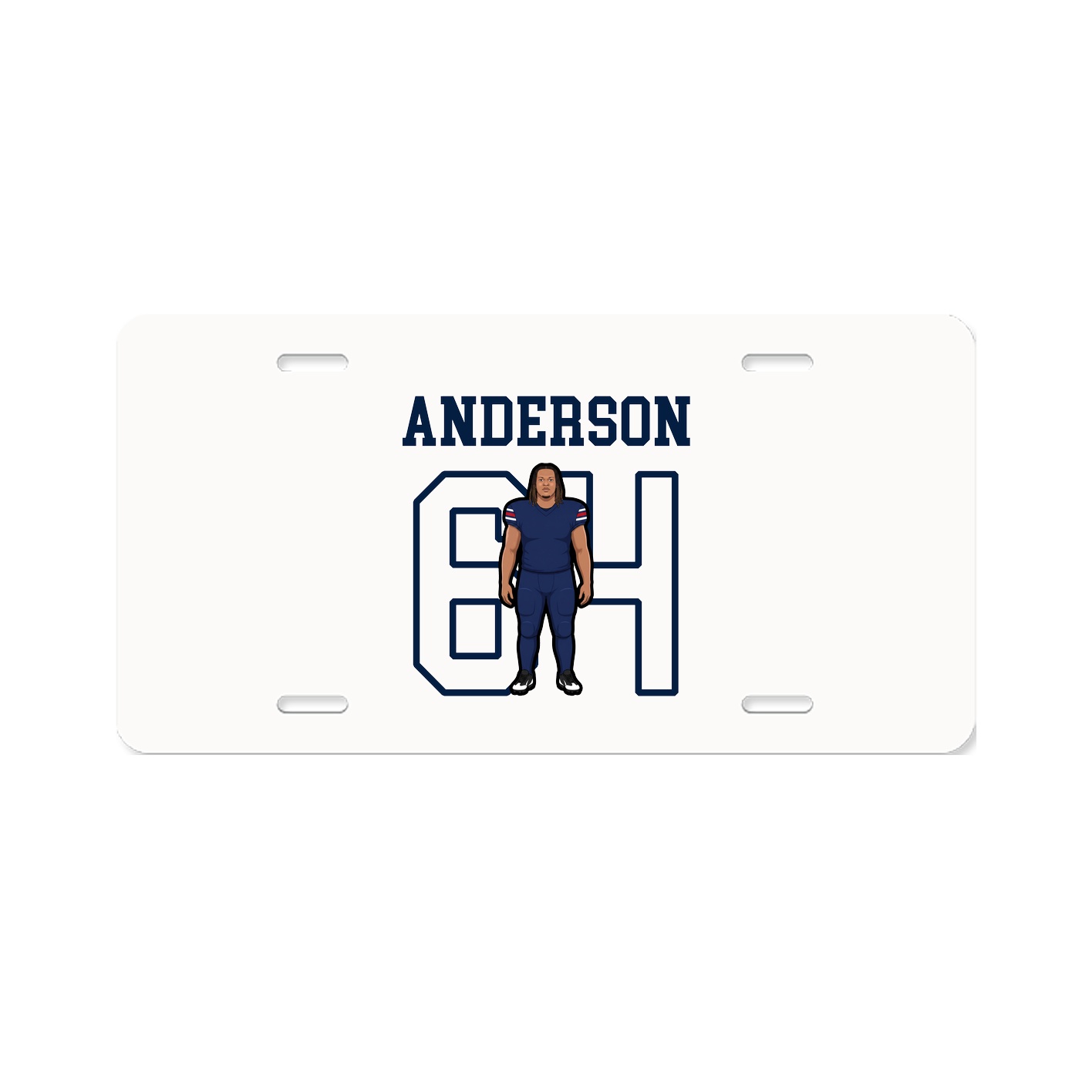 License Plate — Shirsey in Classic