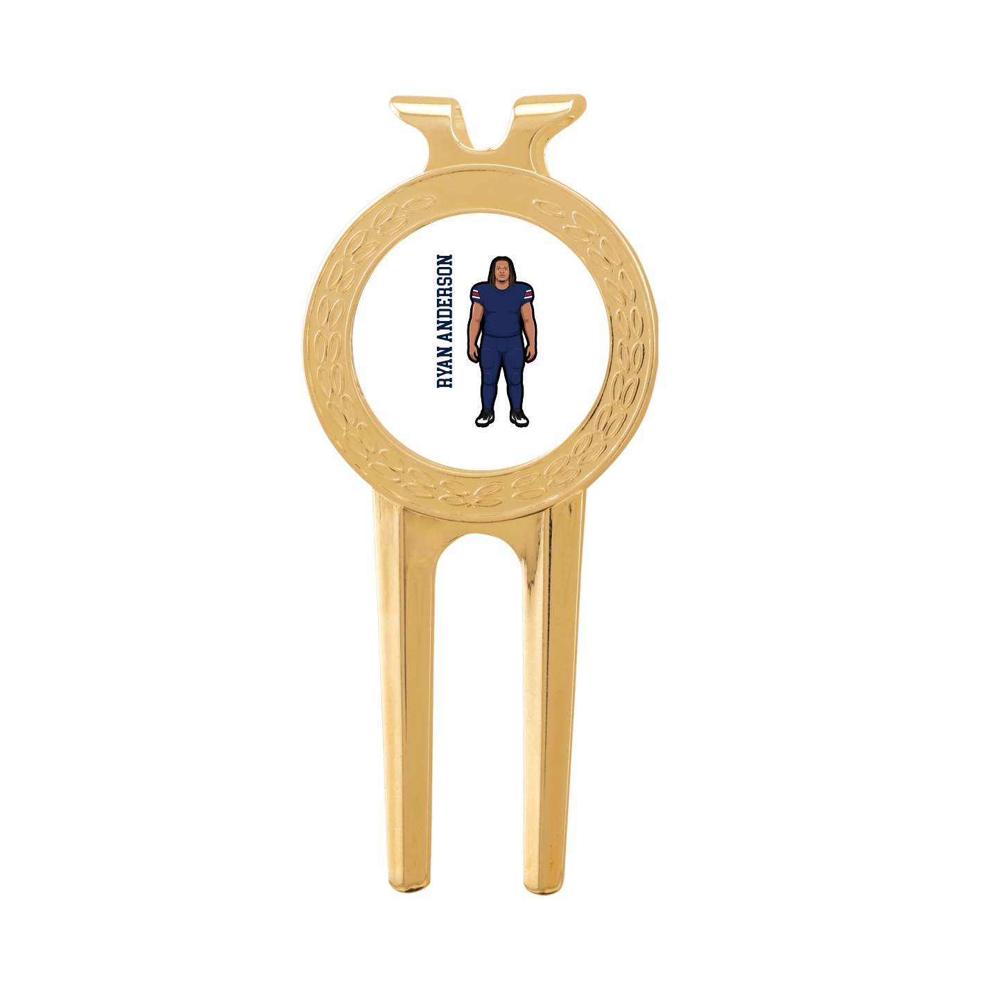 Divot Tool with Ball Marker — Name Vertical in Classic