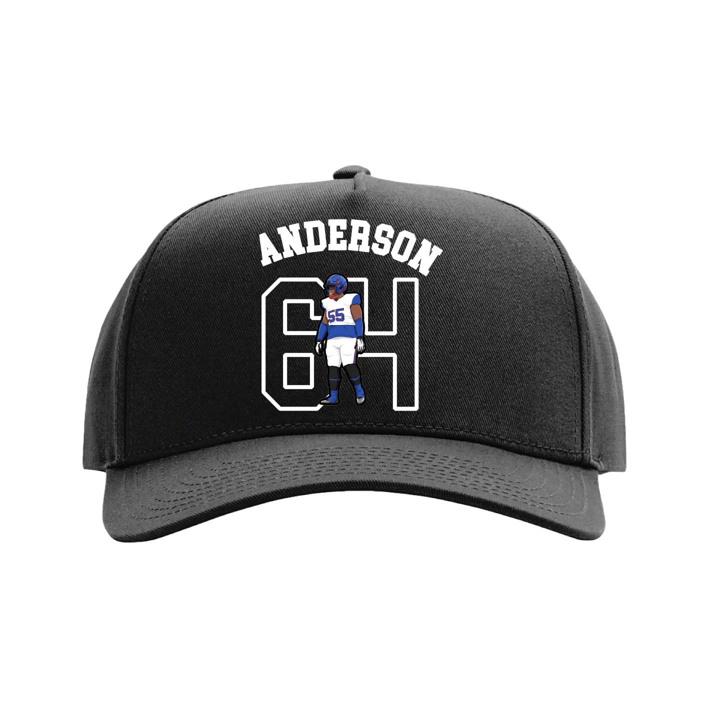 Full Fabric Five-Panel Champ Cap