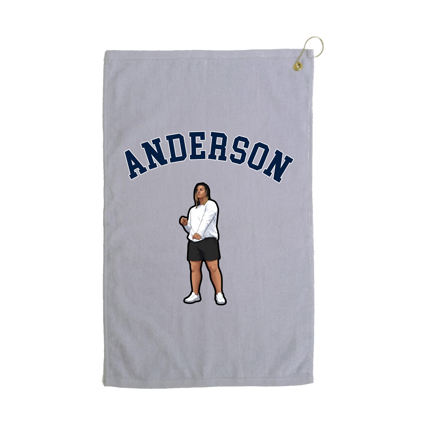 Golf Towel — Shirsey Arch in Grey