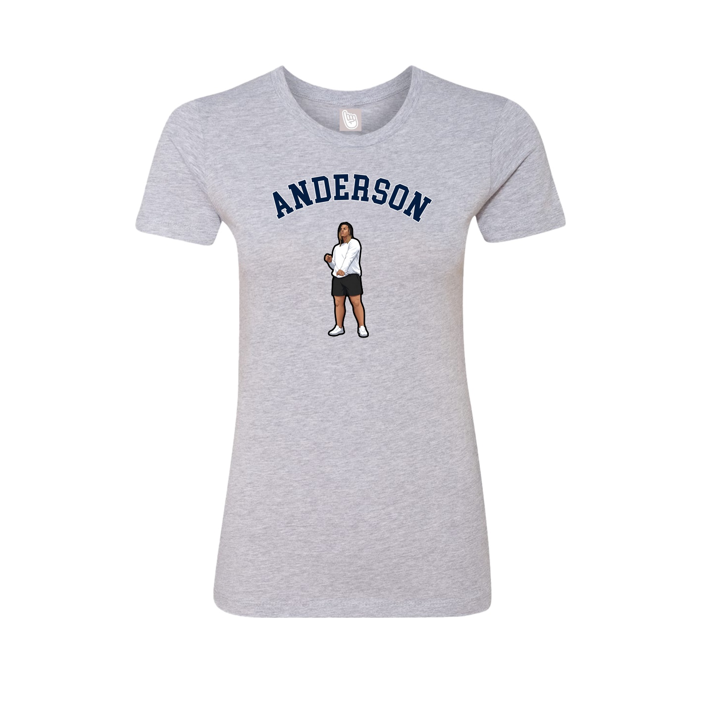Womens Tee — Shirsey Arch in Grey