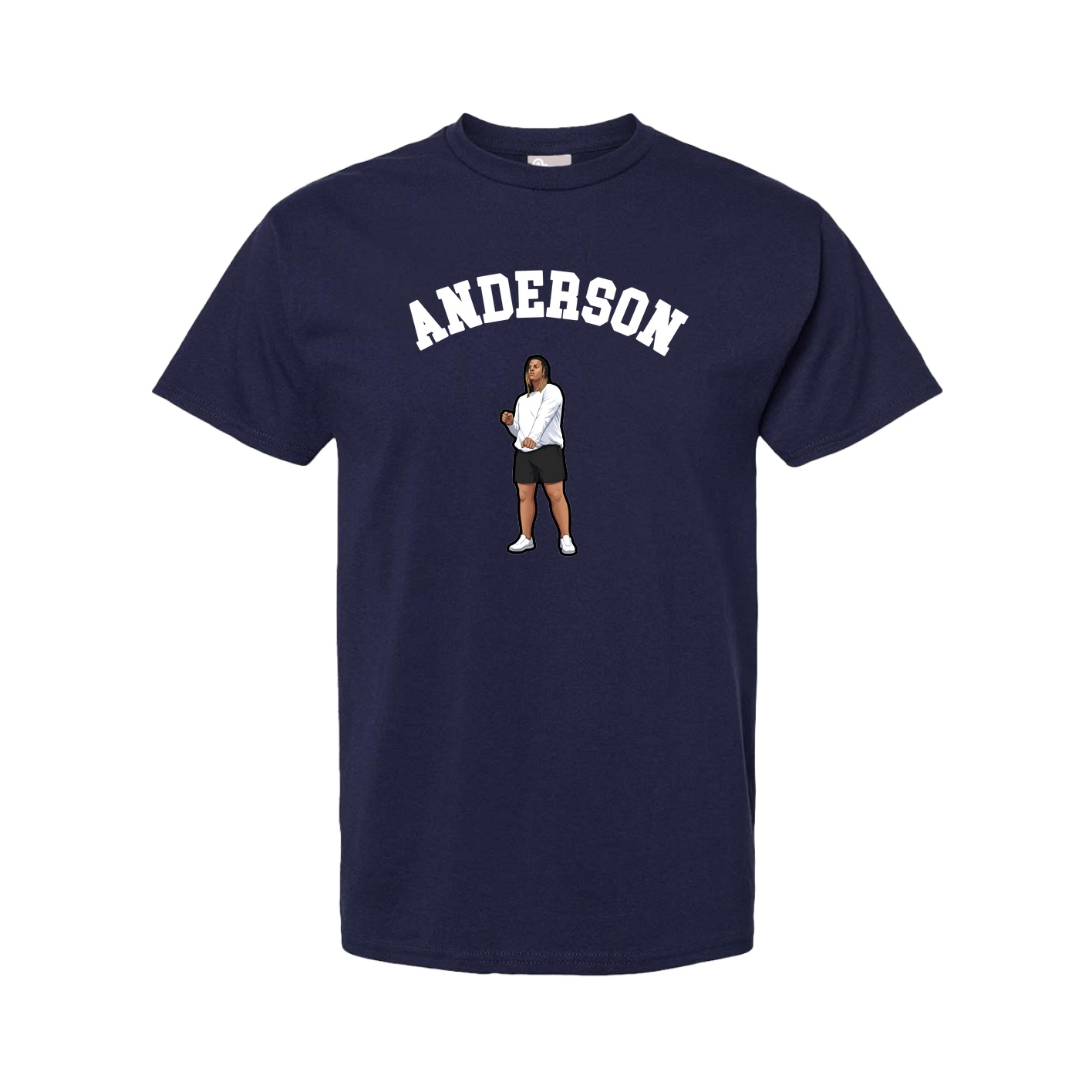 Youth Tee — Shirsey Arch in Navy
