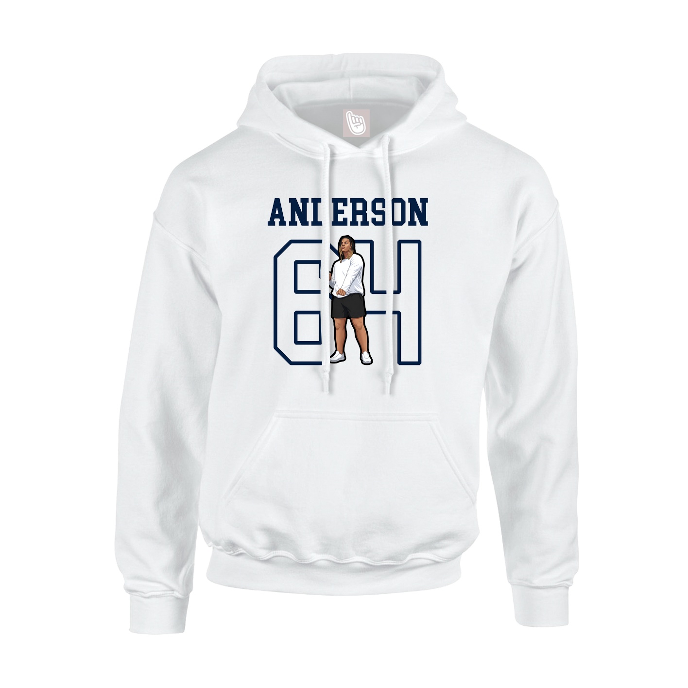 Youth Hoodie — Shirsey in White