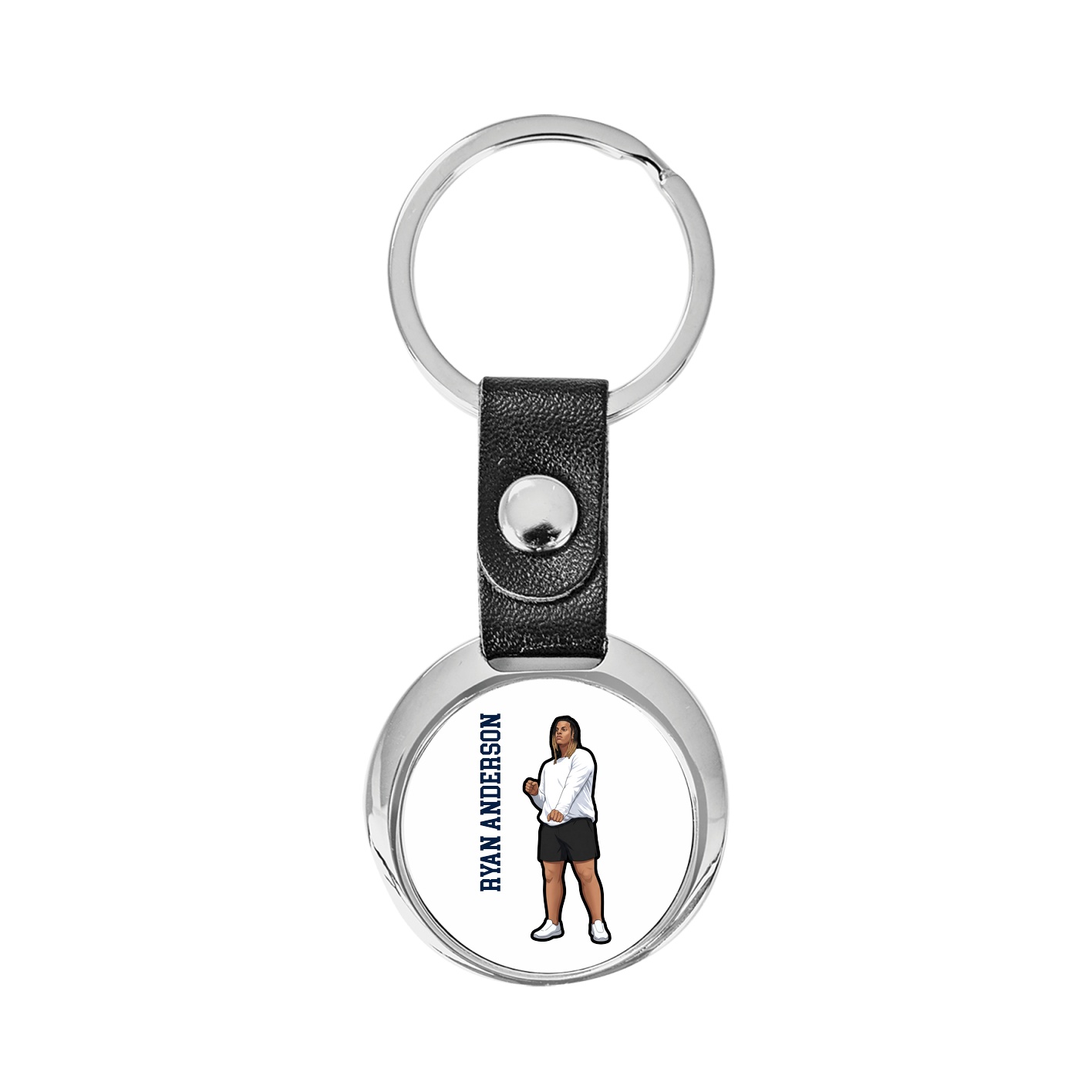 Key Chain — Name Vertical in Classic