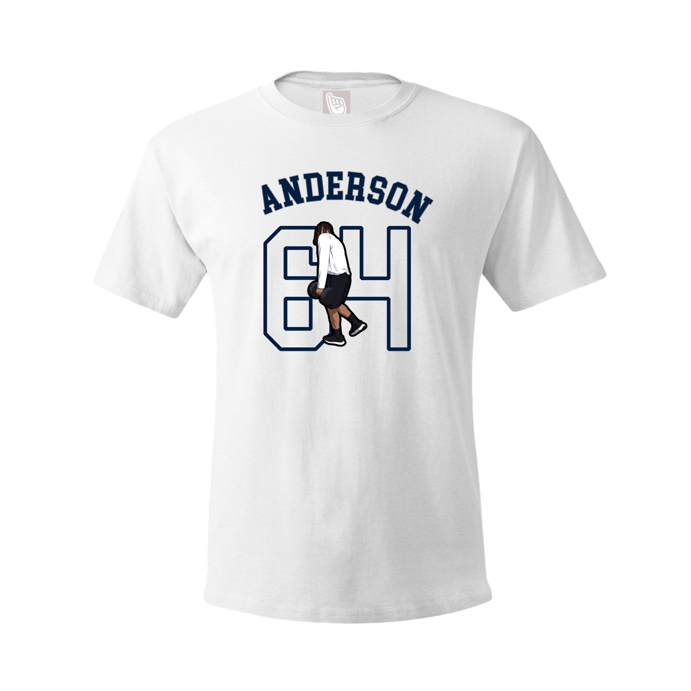 Tee — Shirsey Arch in White
