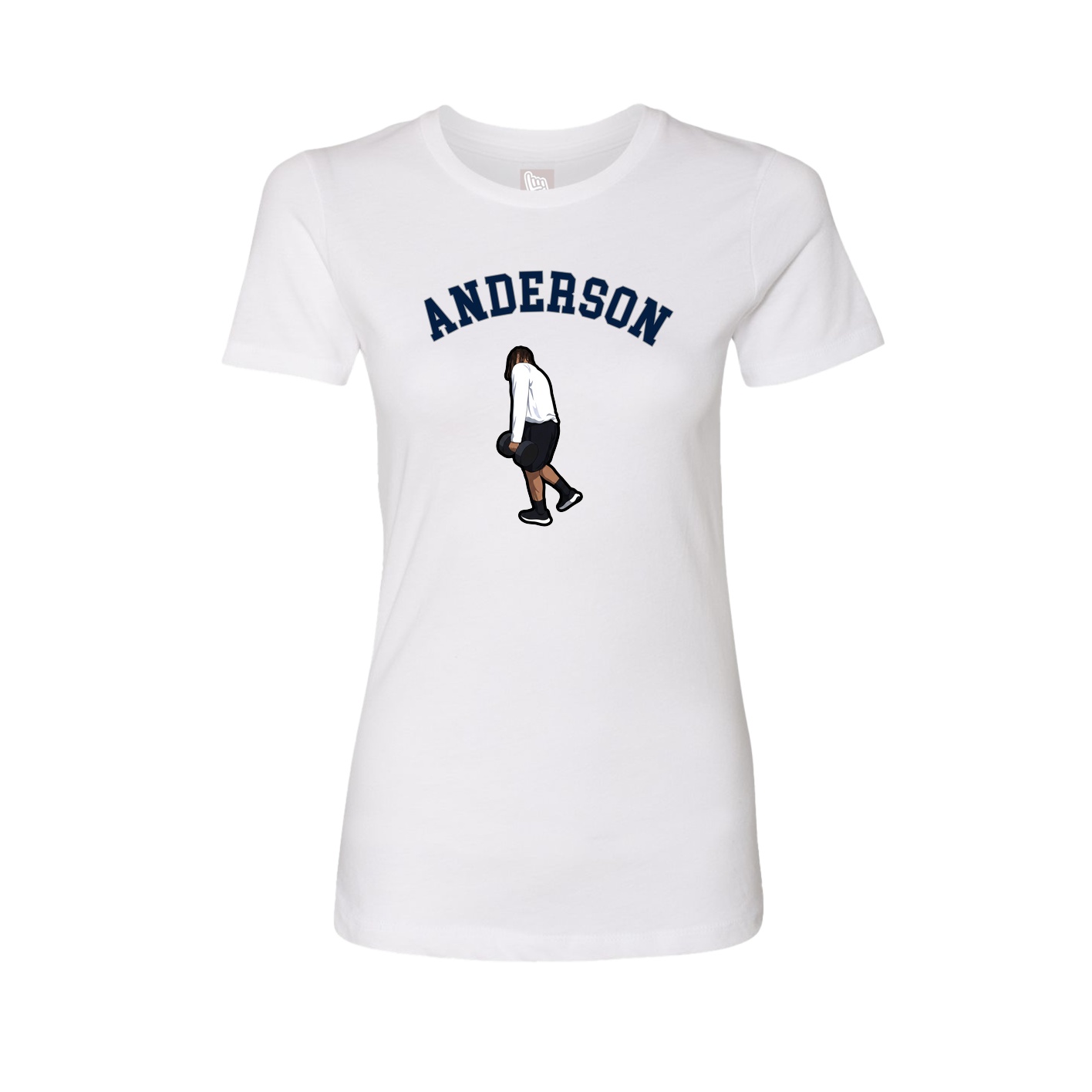 Womens Tee — Shirsey Arch in White