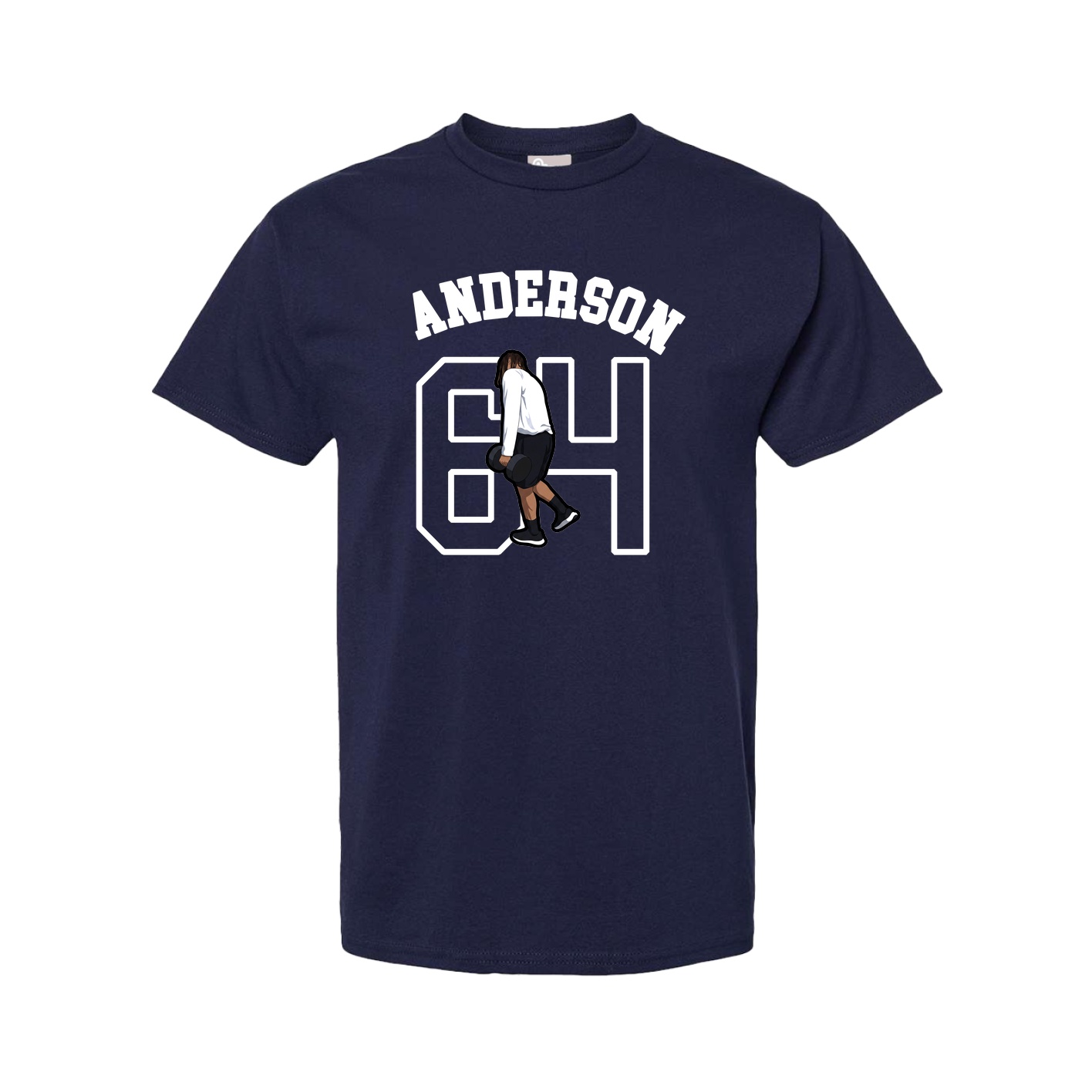 Youth Tee — Shirsey Arch in Navy