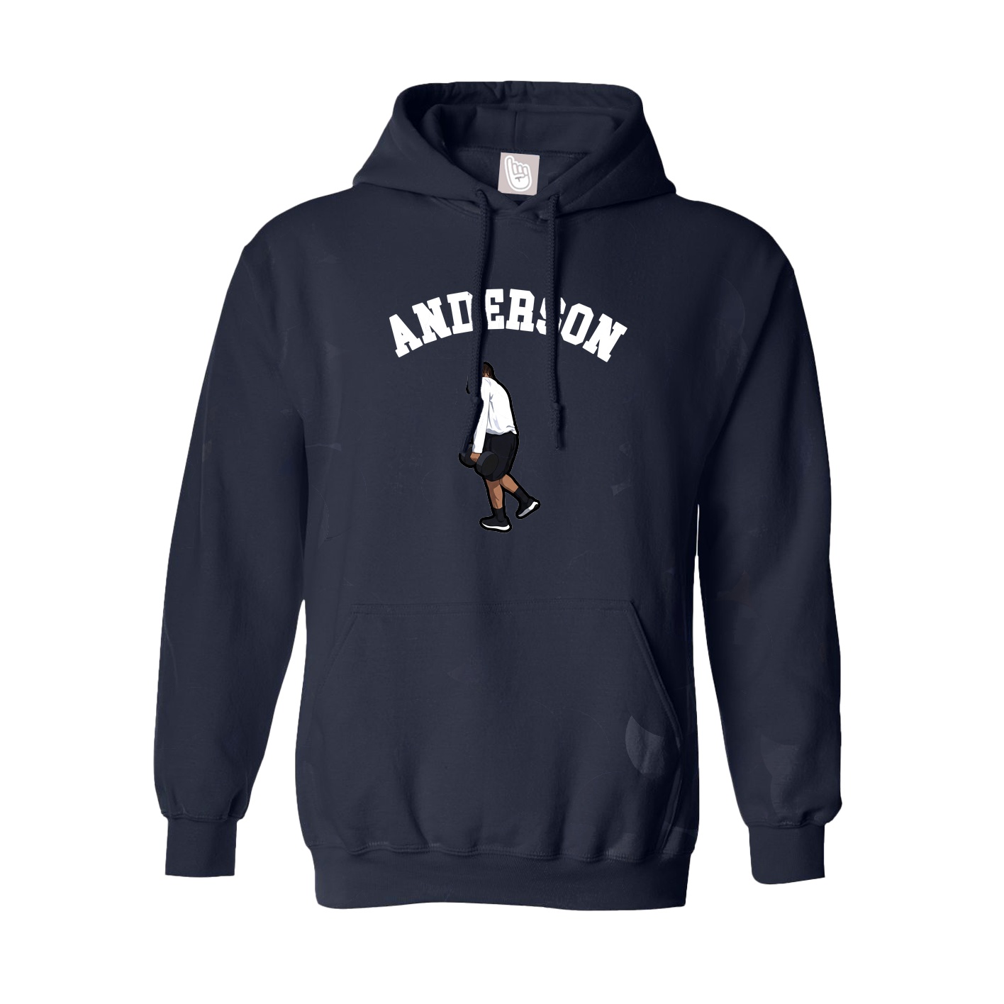 Youth Hoodie — Shirsey Arch in Navy