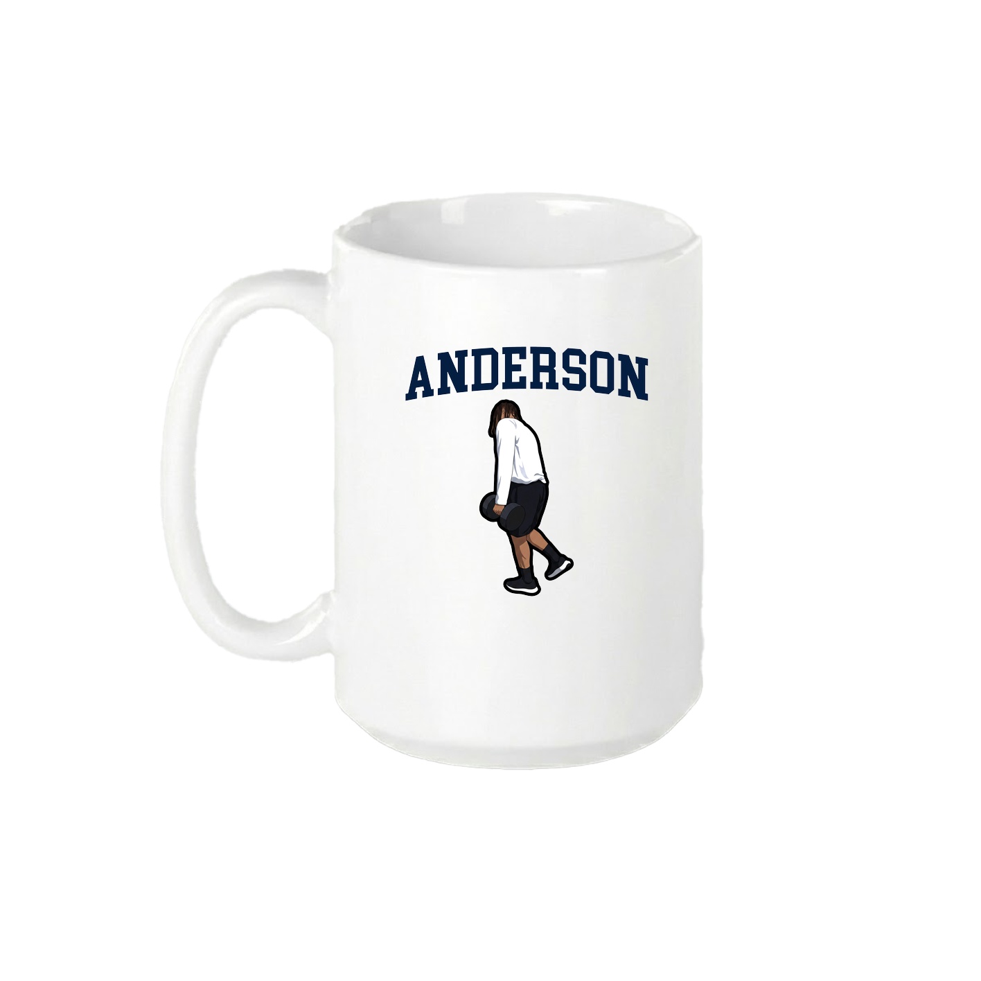 15oz Coffee Mug — Shirsey in White