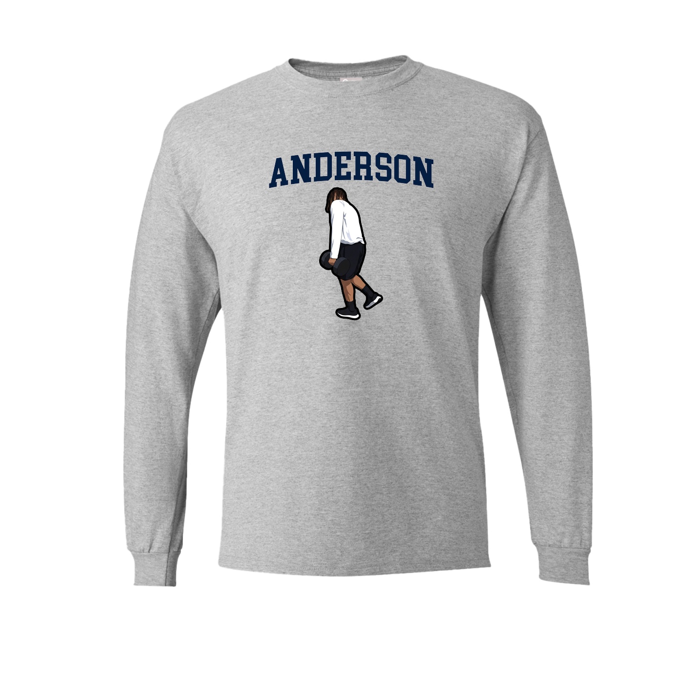Long Sleeve Tee — Shirsey in Grey