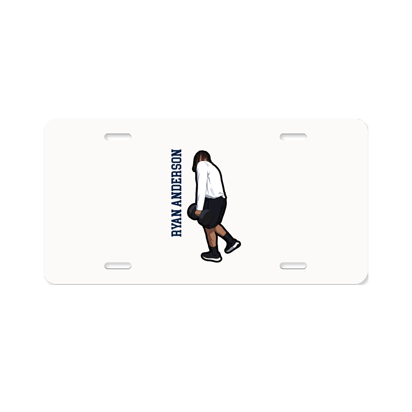 Aluminum License Plate