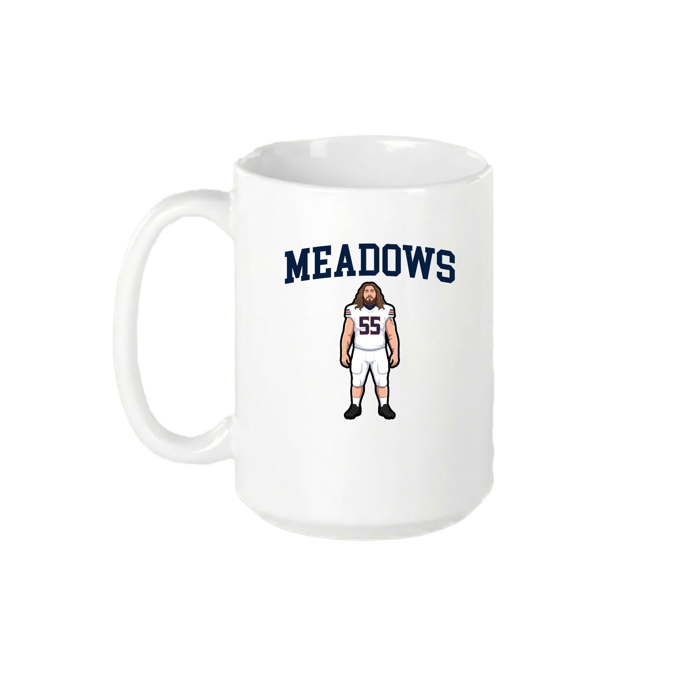 15oz Coffee Mug — Shirsey in White