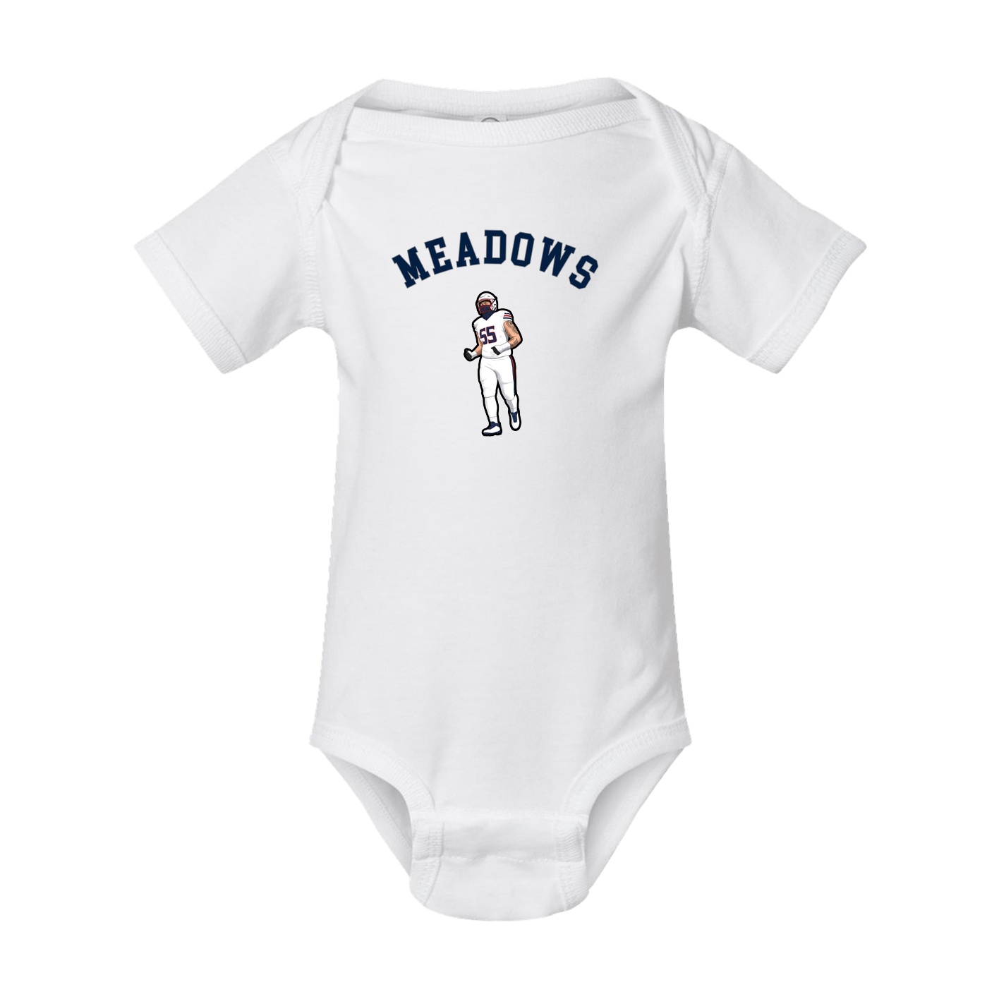 Baby Onesie — Shirsey Arch in White