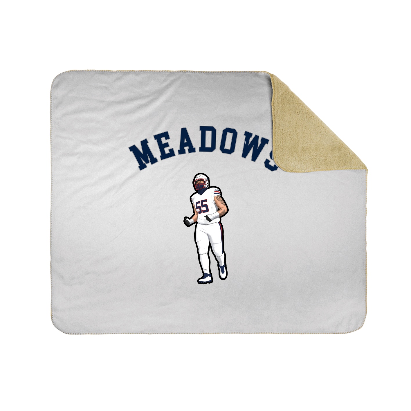 Throw Blanket — Shirsey Arch in White
