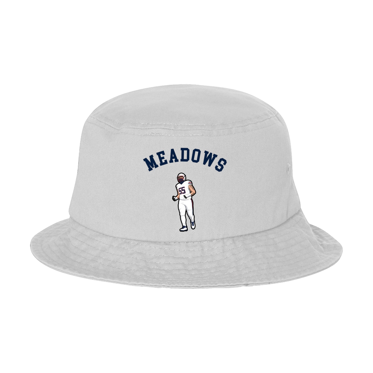 Bucket Cap — Shirsey Arch in White