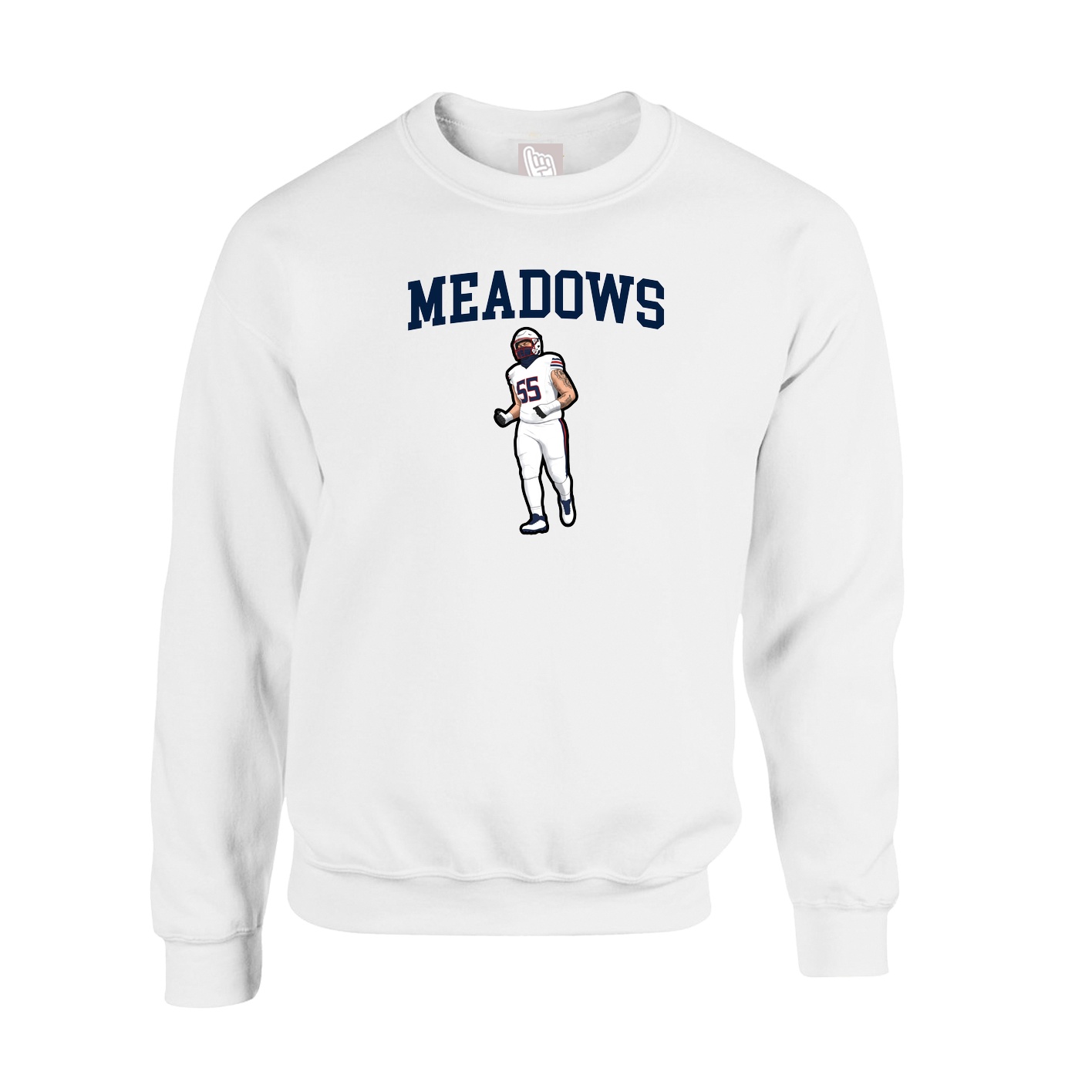 Fleece Crew — Shirsey in White