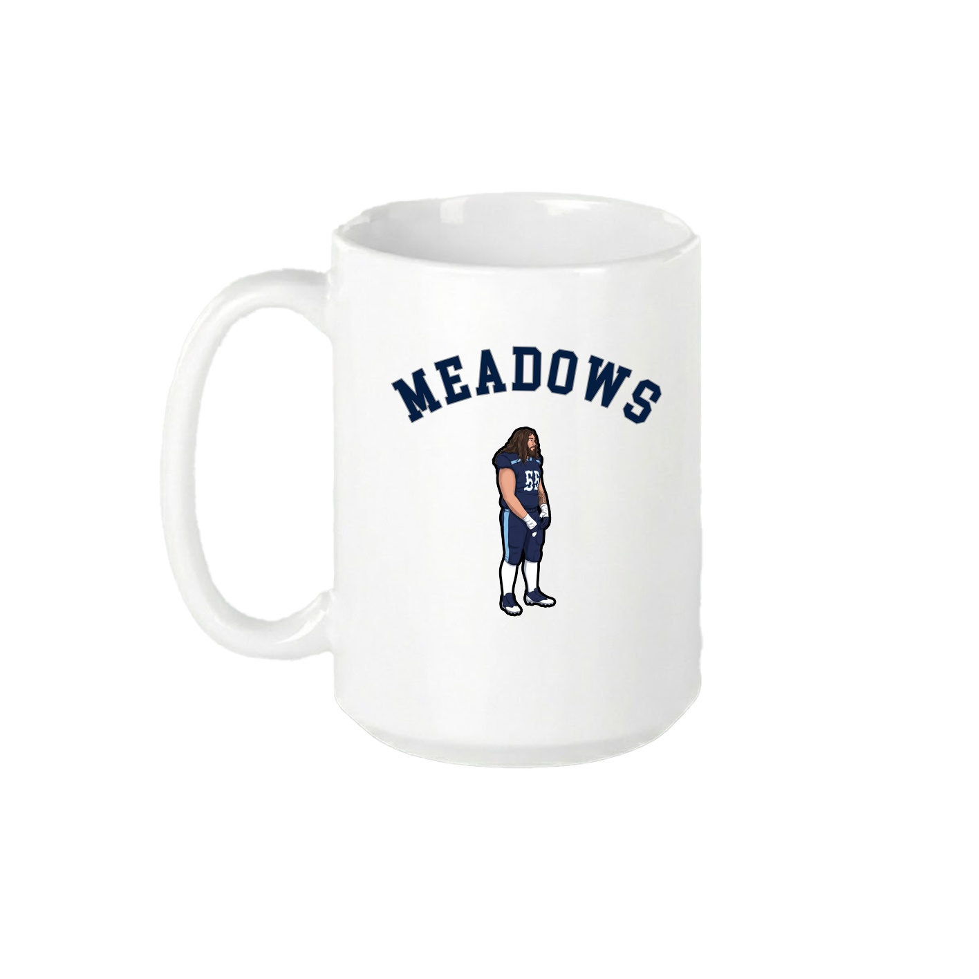 15oz Coffee Mug — Shirsey Arch in White