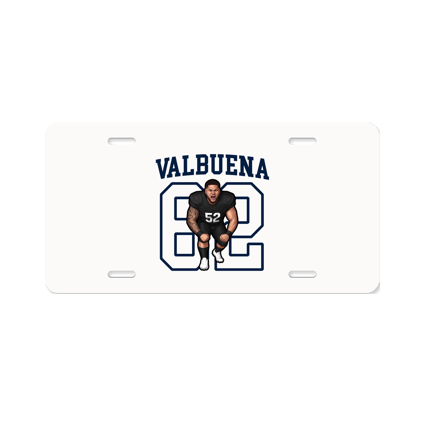 Aluminum License Plate
