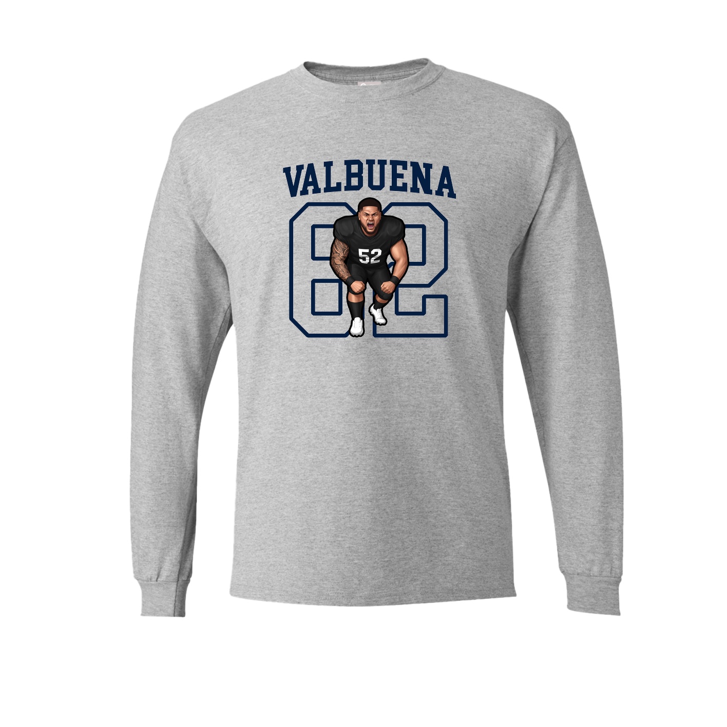 Long Sleeve Tee — Shirsey in Grey