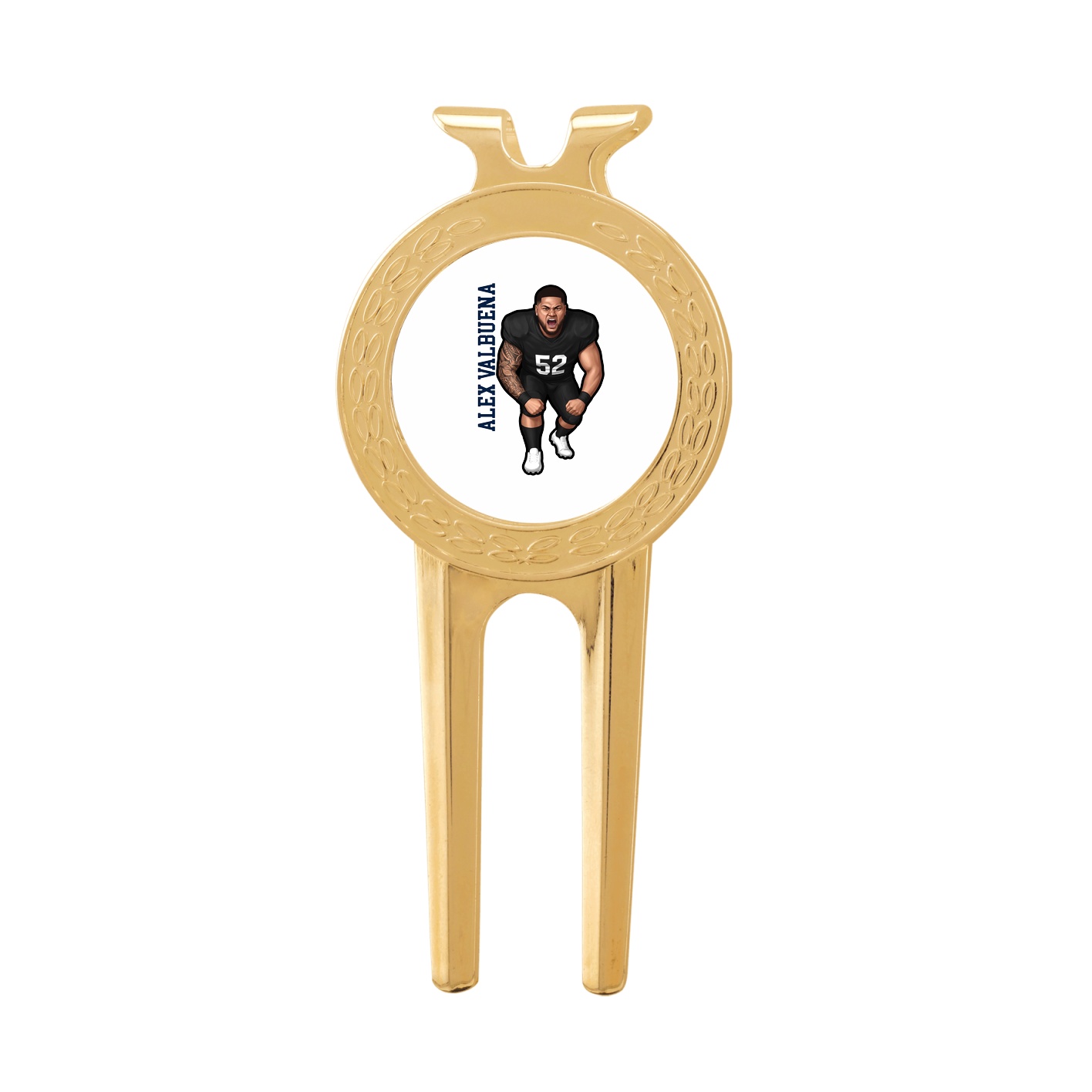 Divot Tool with Ball Marker — Name Vertical in Classic