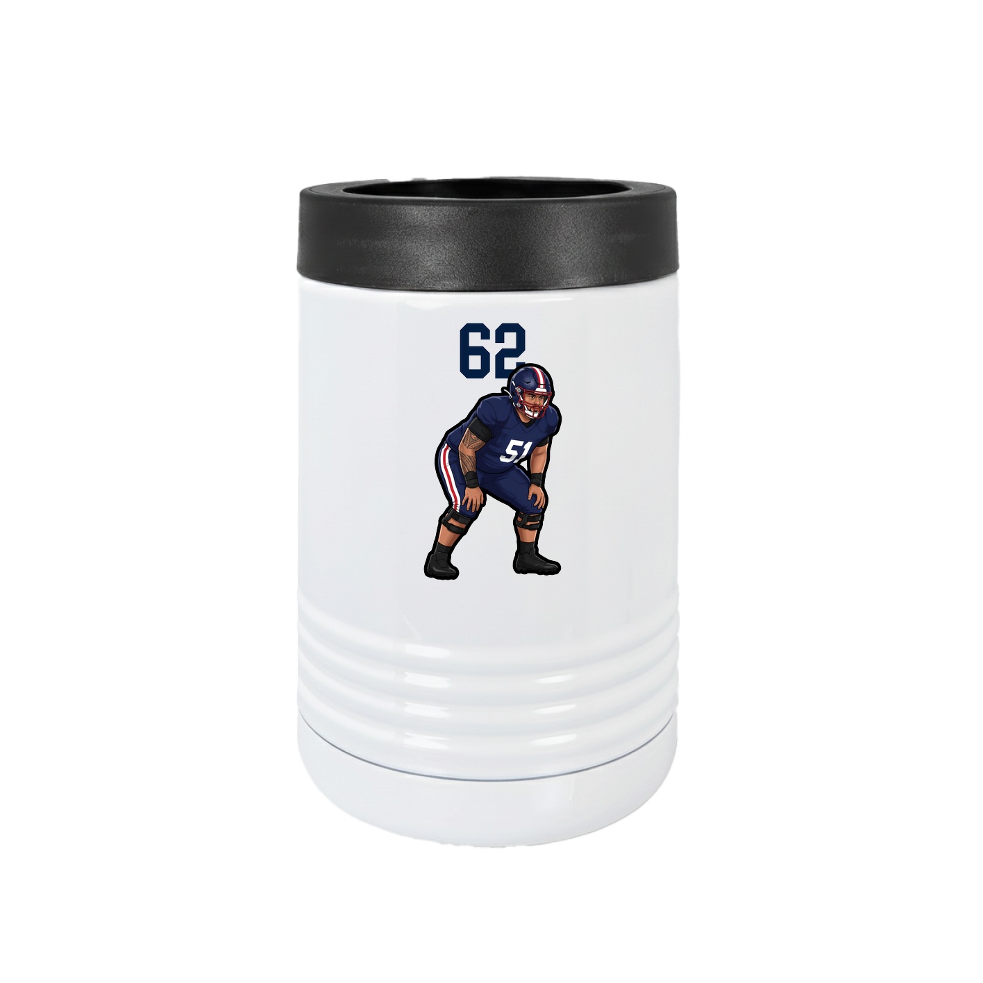 Beverage Holder — Number Top in White