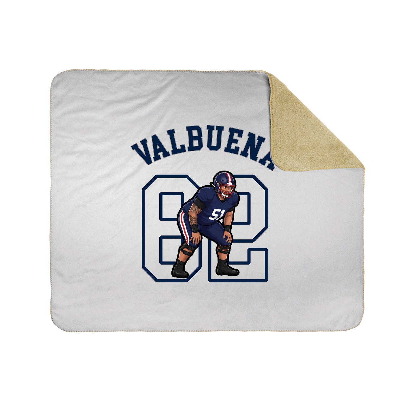 Throw Blanket — Shirsey Arch in White