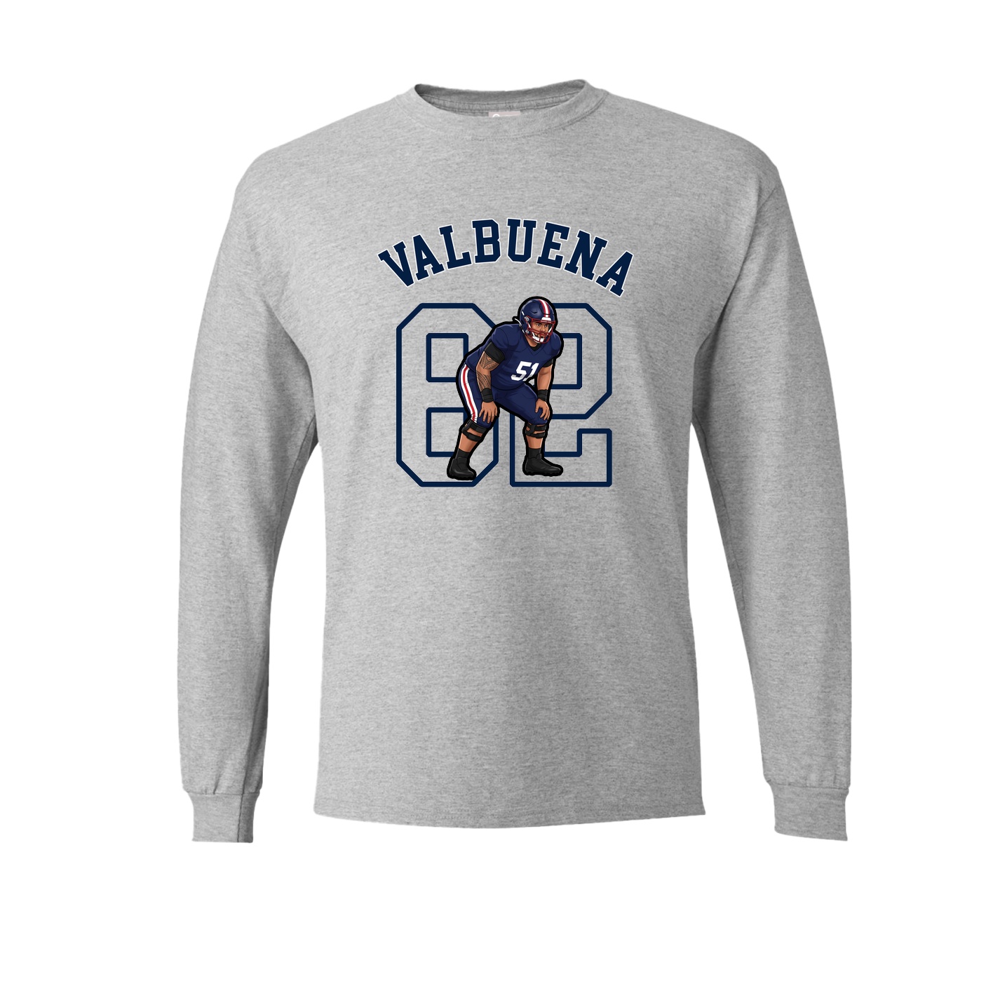 Long Sleeve Tee — Shirsey Arch in Grey