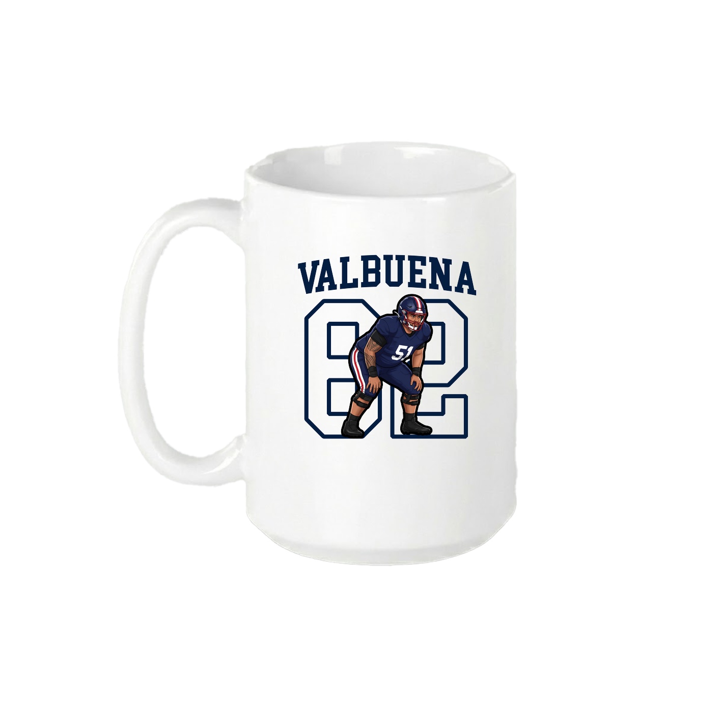 15oz Coffee Mug — Shirsey in White