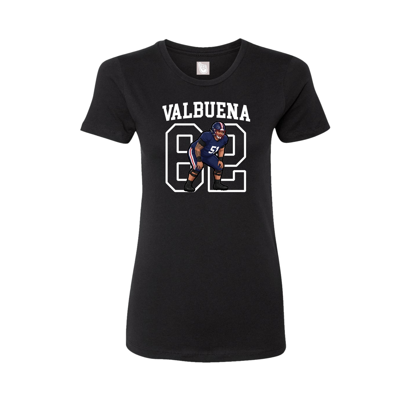 Fitted Women's Tee — Shirsey in Black