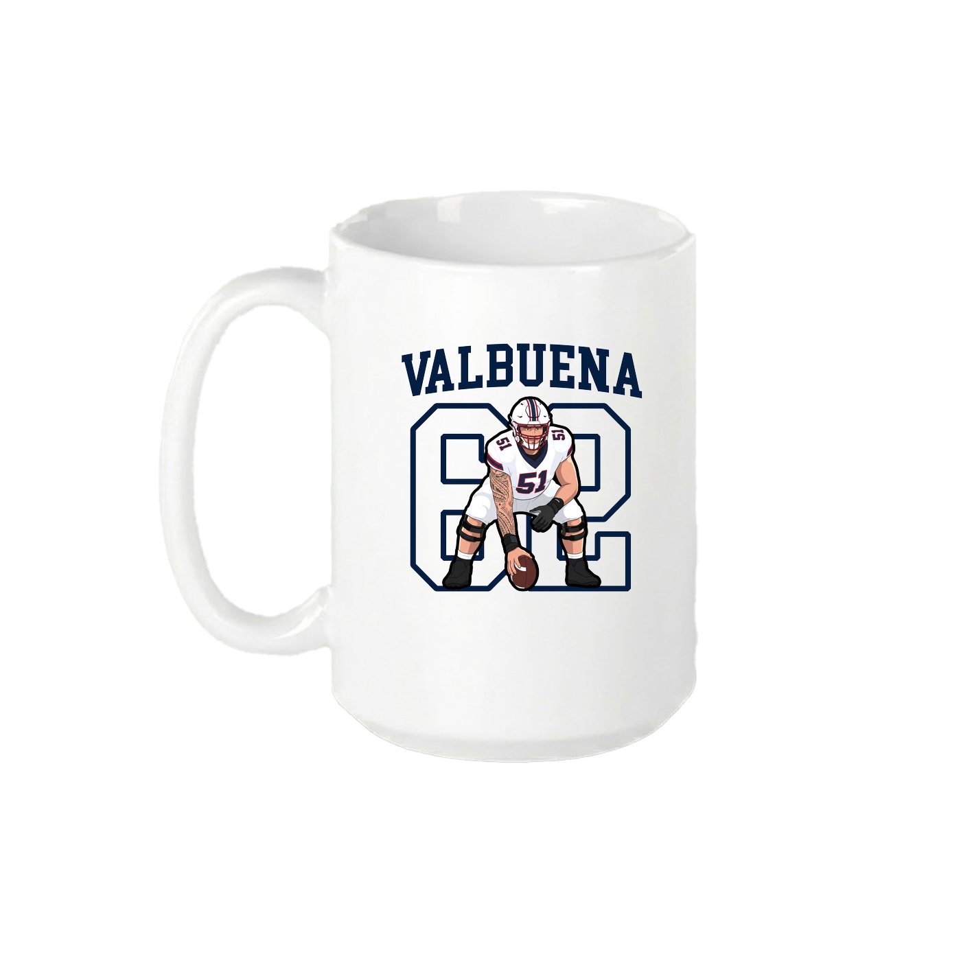 15oz Coffee Mug — Shirsey in White