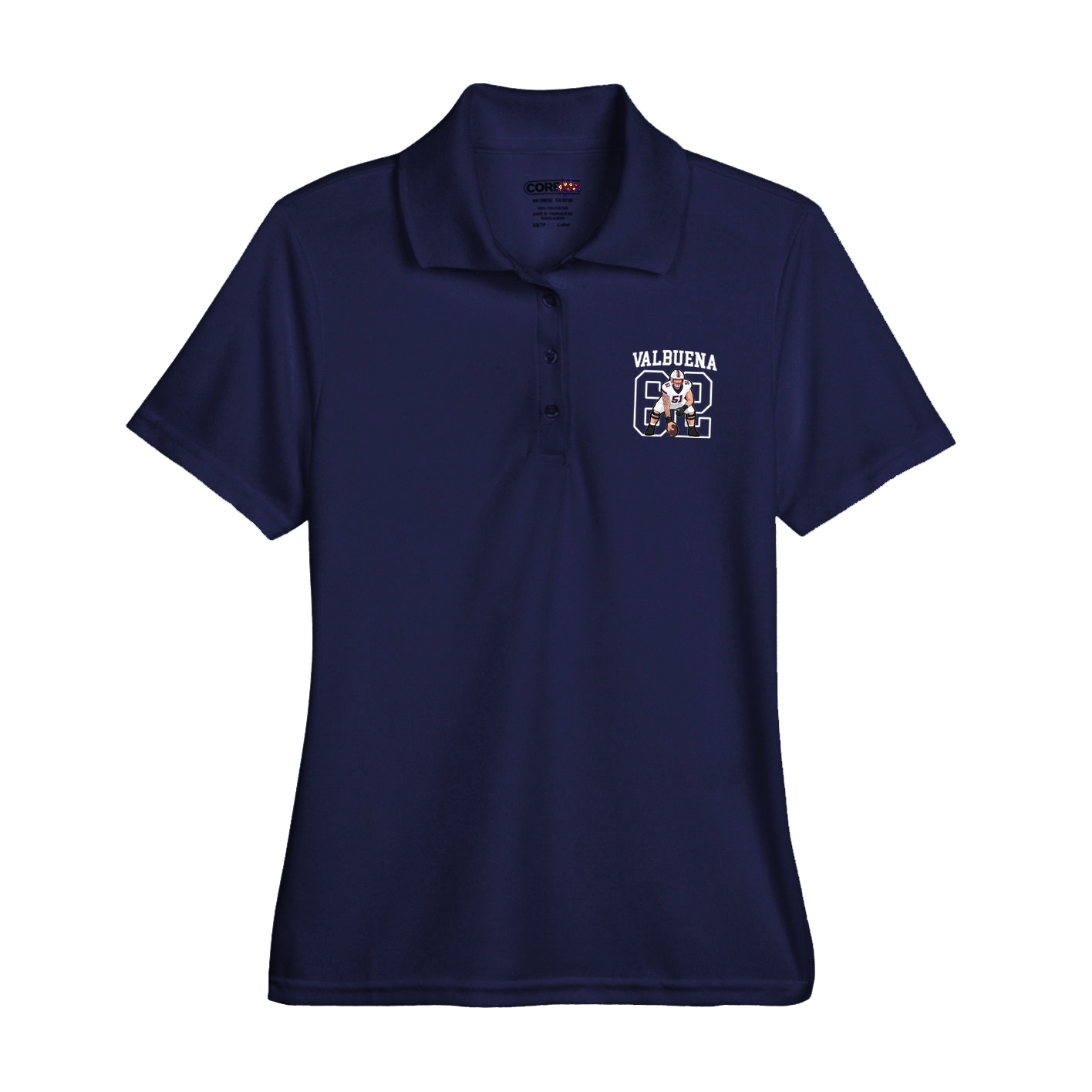 Womens Performance Polo — Shirsey in Navy