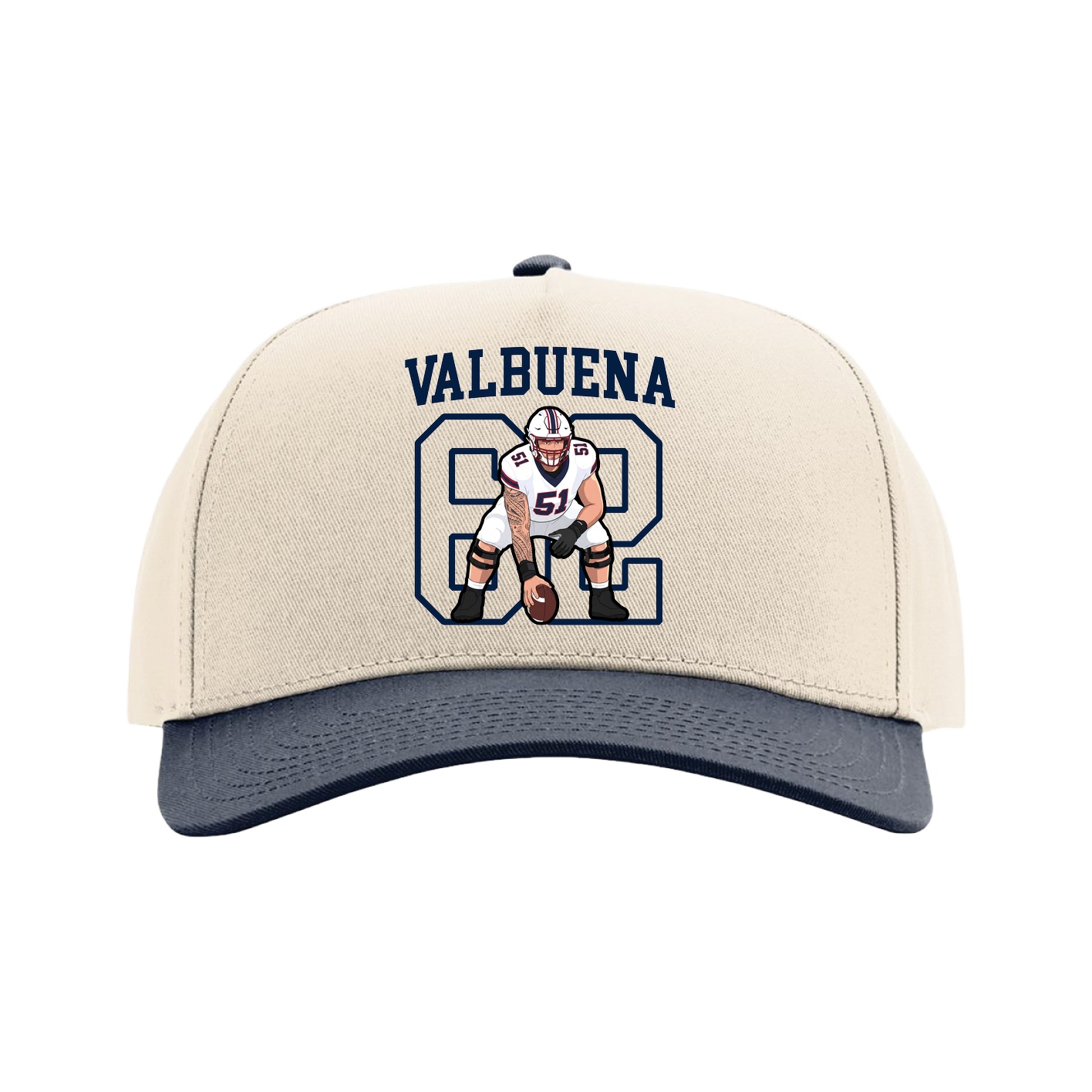 Full Fabric Five-Panel Champ Cap