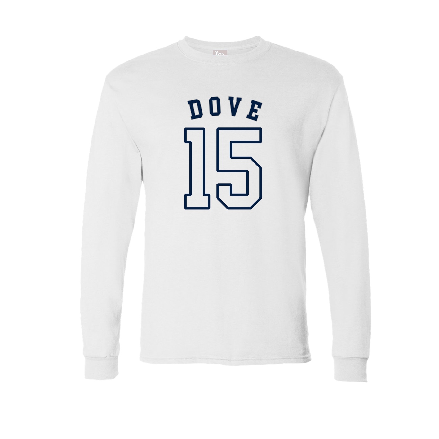 Long Sleeve Tee — Shirsey Arch in White