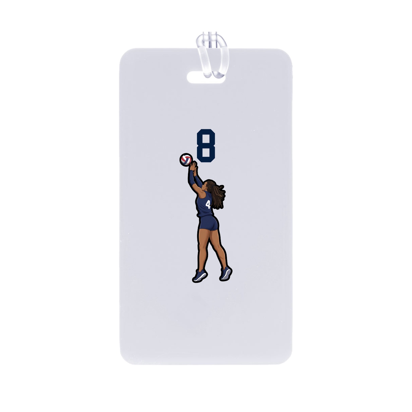 Bag Tag — Number Top in Classic