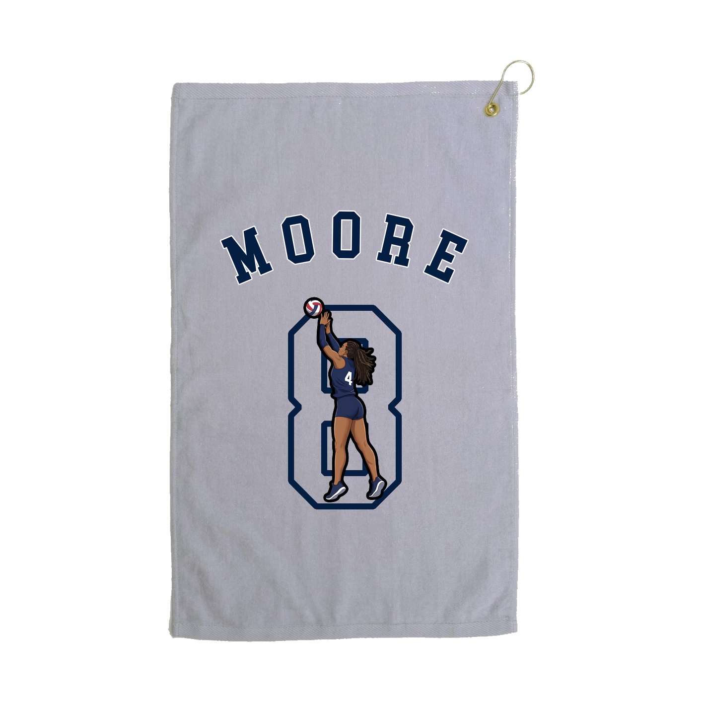 Golf Towel — Shirsey Arch in Grey