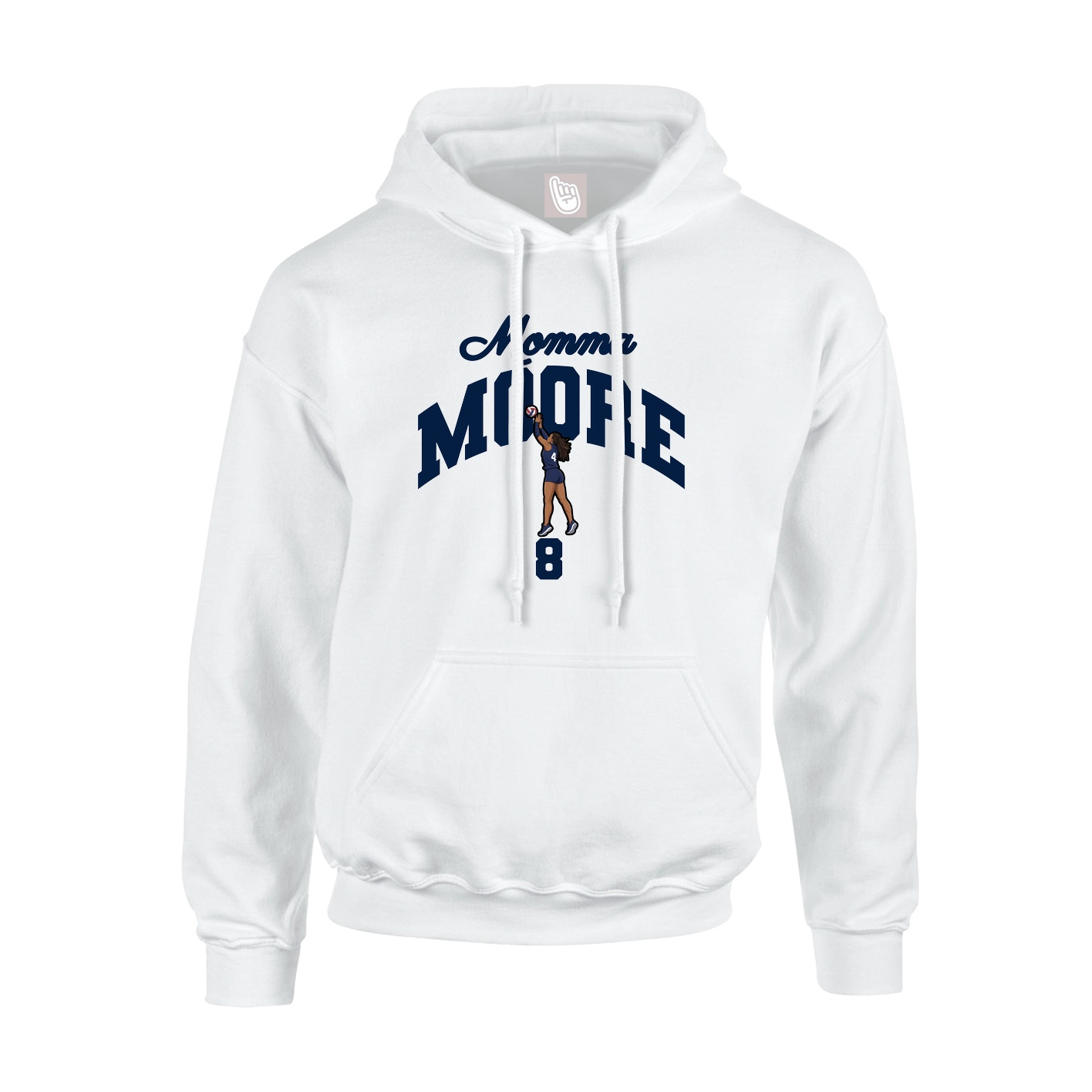 Hoodie — Mothers Day Arch in White