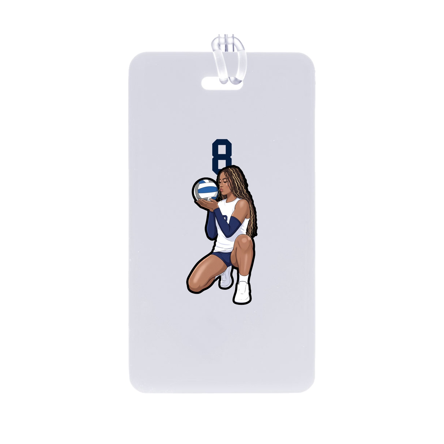 Bag Tag — Number Top in Classic