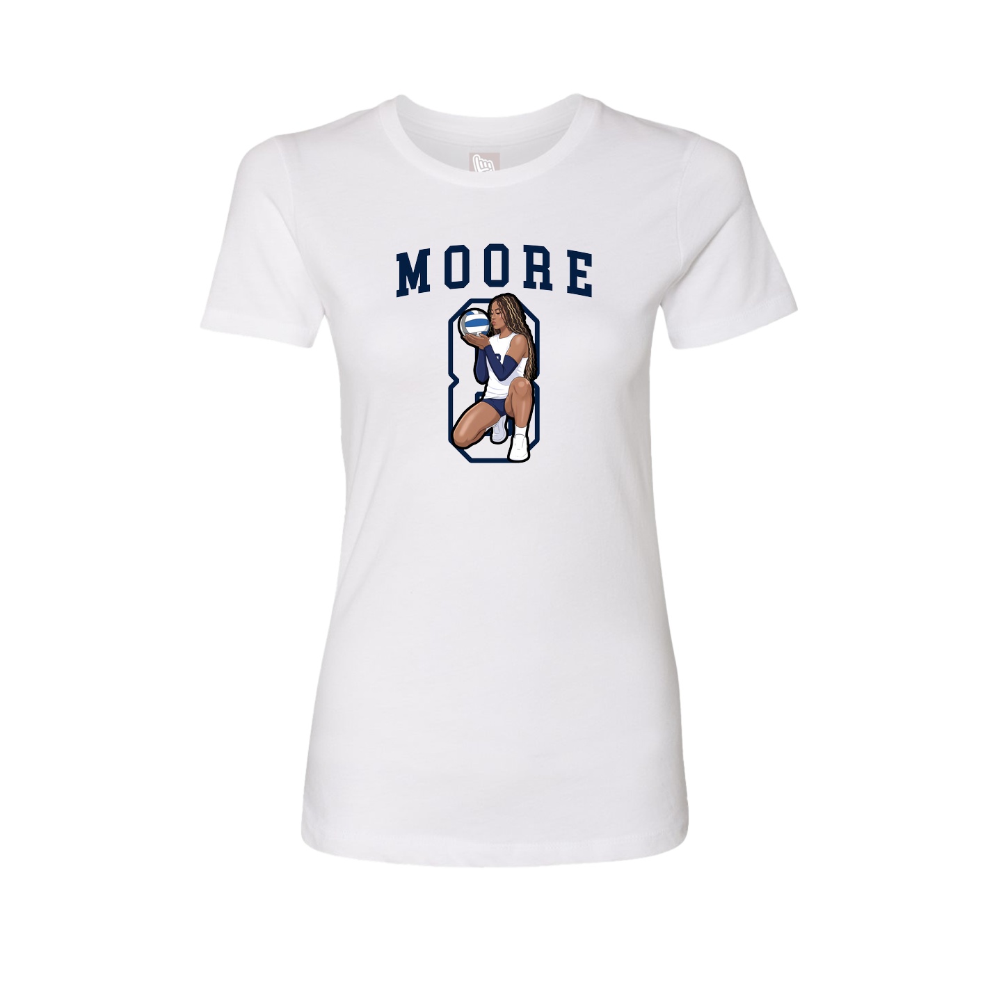Fitted Women's Tee — Shirsey in White