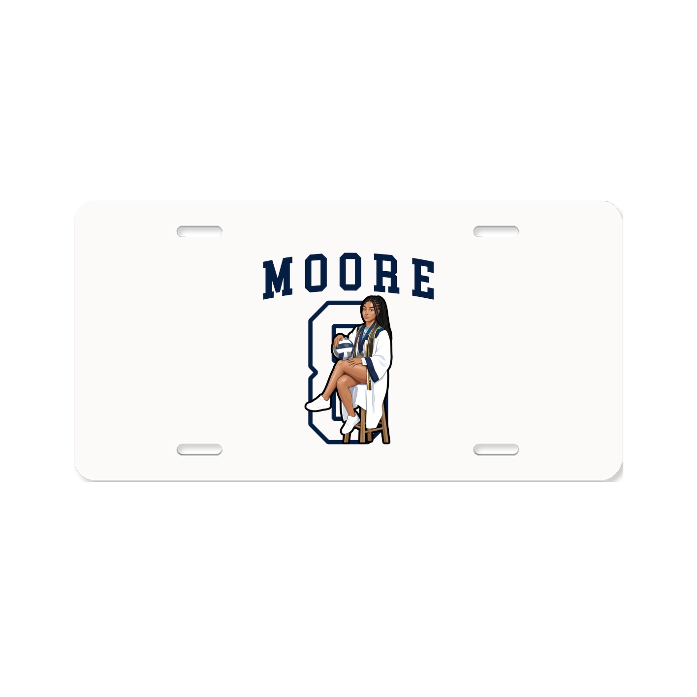 Aluminum License Plate