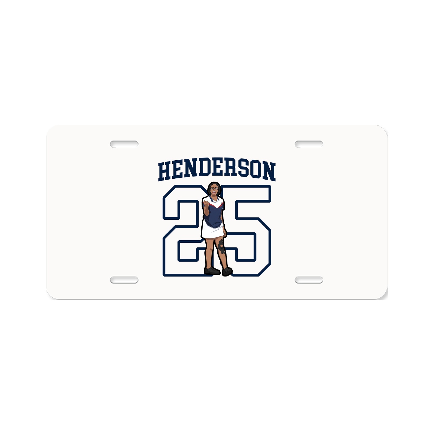 License Plate — Shirsey in Classic